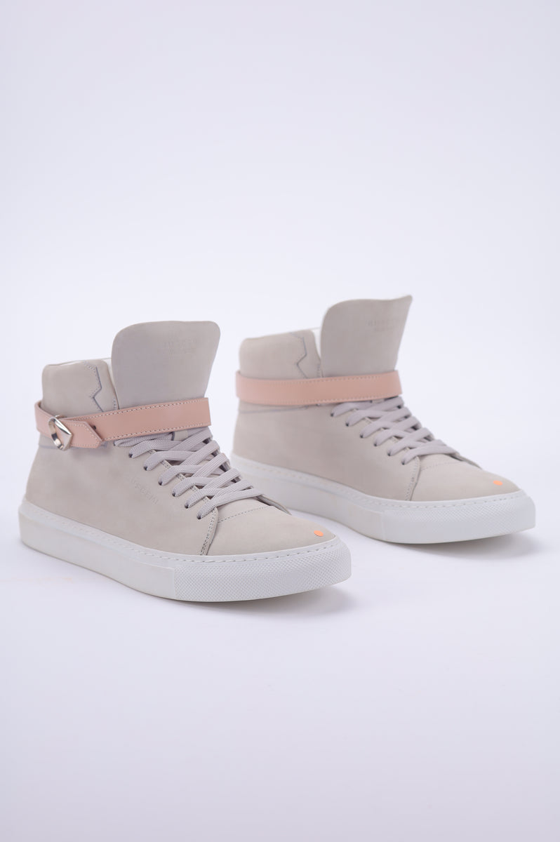 Tenis Buscemi 100 MM Belt gris Talla 40 7 mx RAG