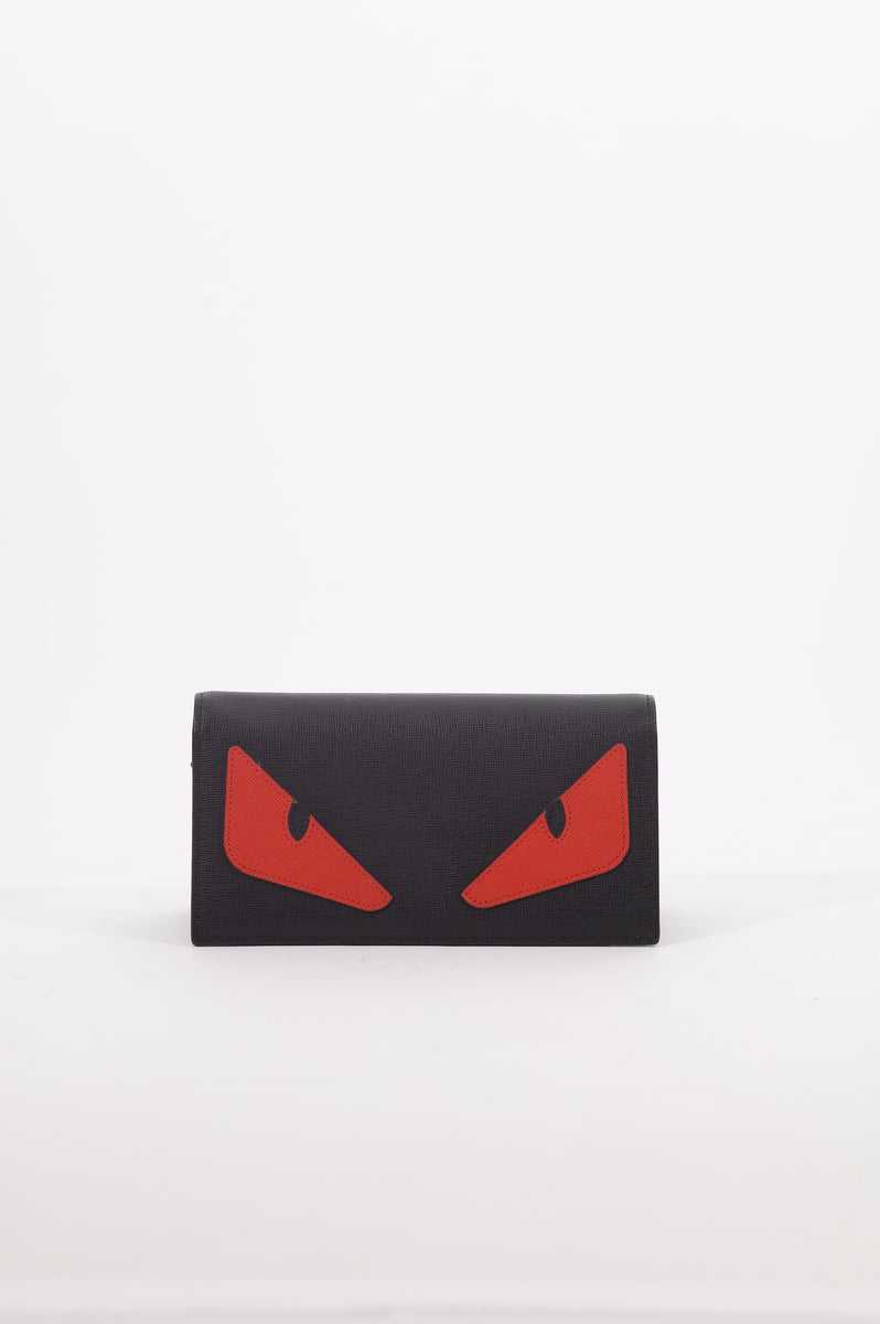 Cartera Fendi Monster Eyes Negro RAG