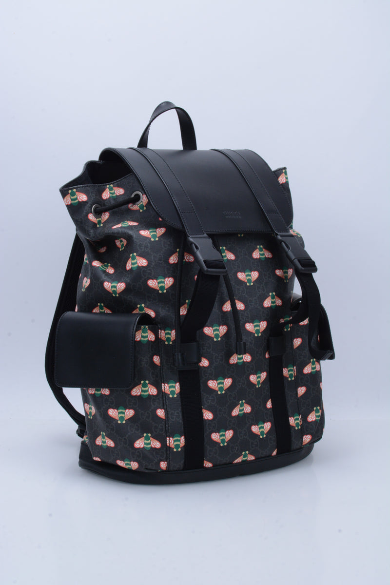 Gucci Bestiary Bees GG Supreme Negro – RAG