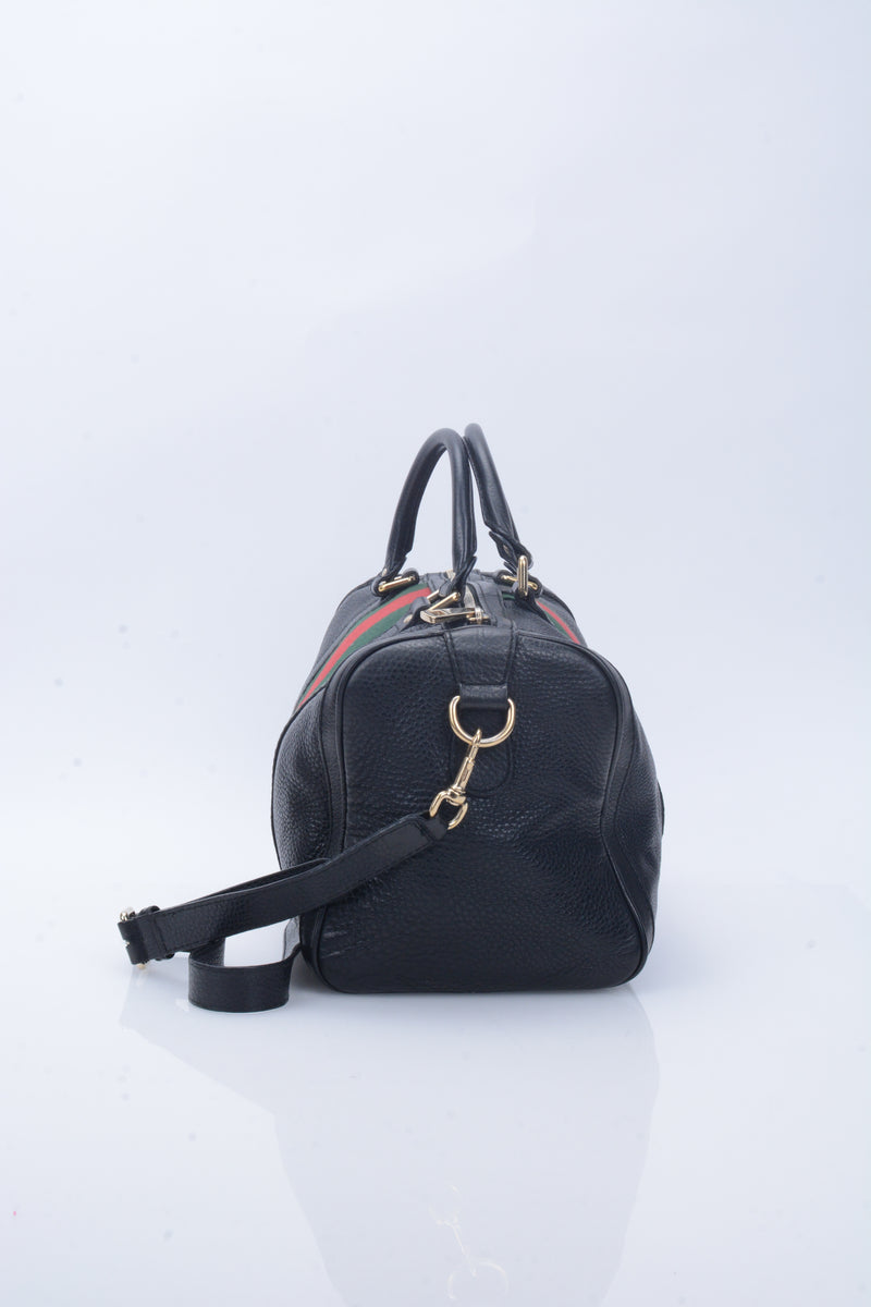 Gucci Boston Web Bandouliere Negro – RAG