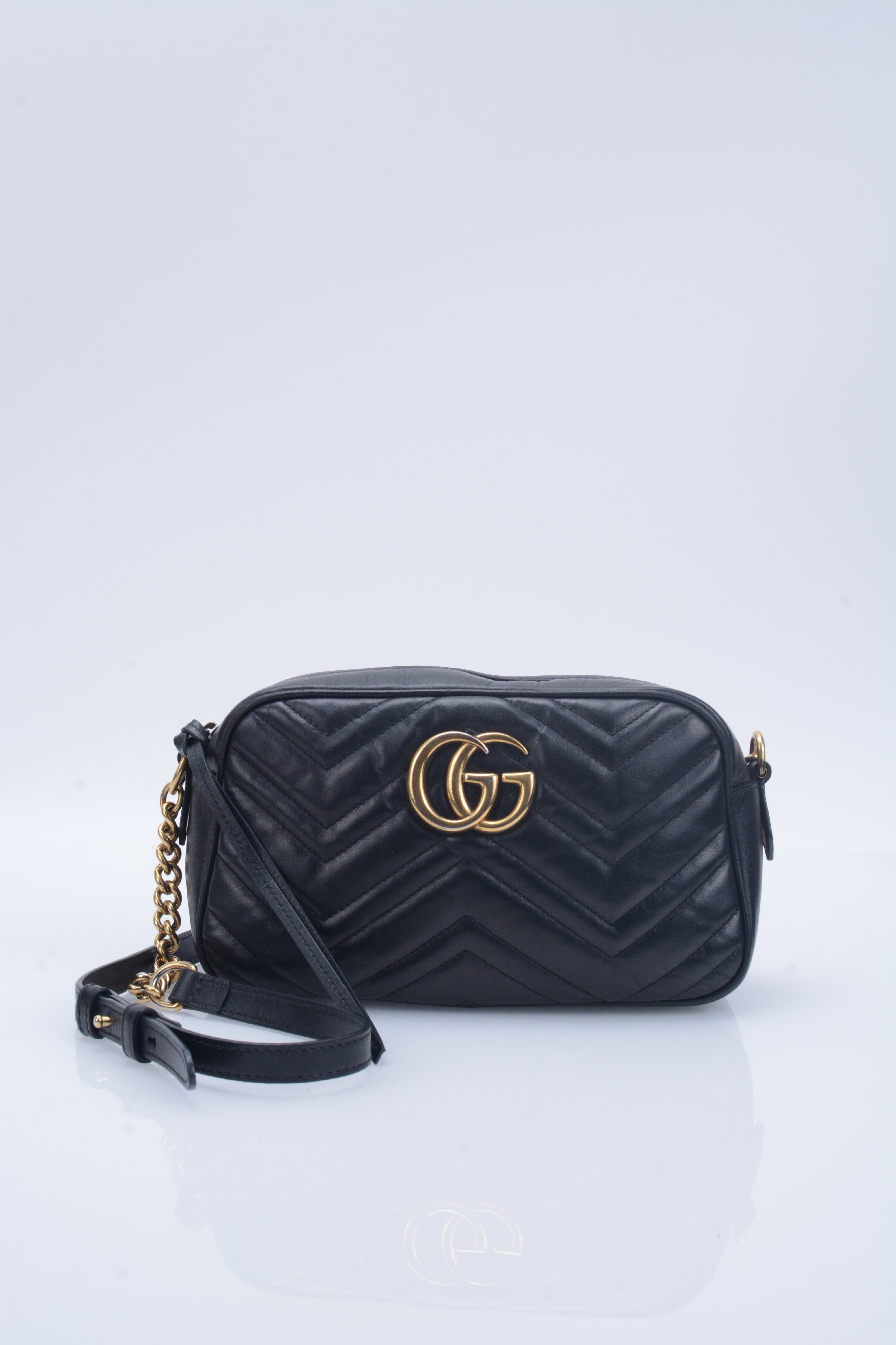 Gucci GG Marmont Camera Bag Negro RAG