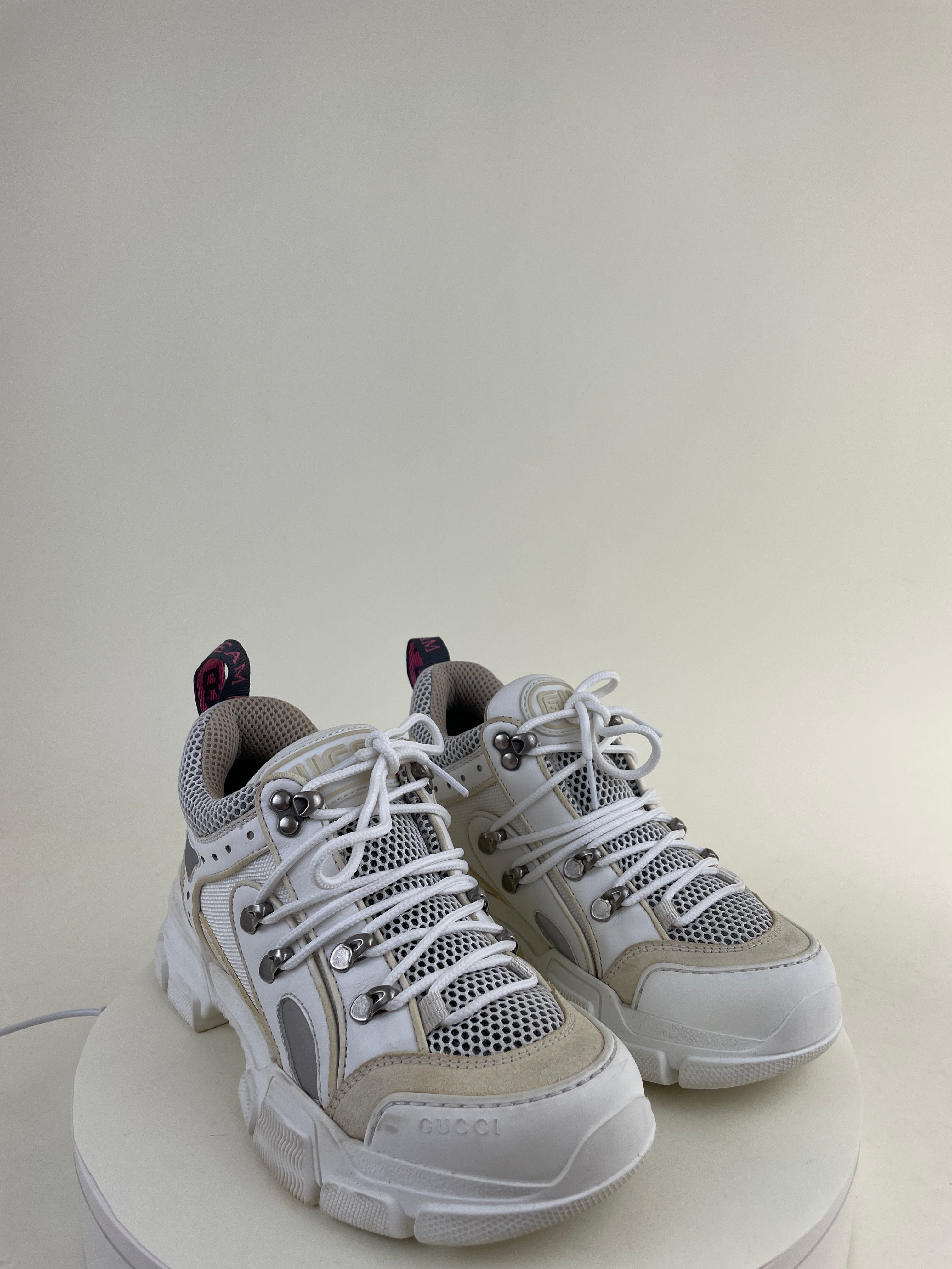 Tenis Gucci Flashtrek Blancos Talla 36 3 mx